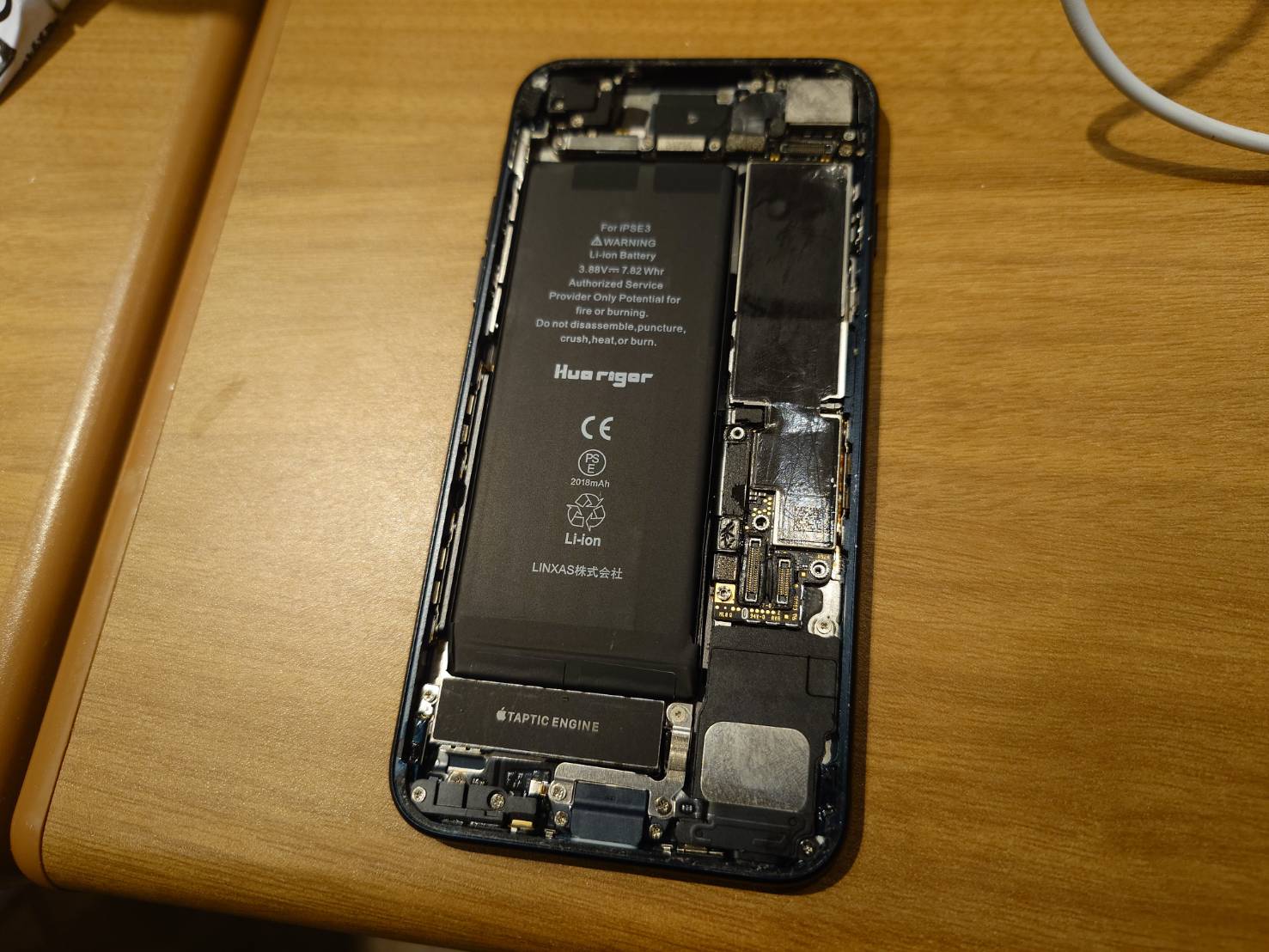 【大門よりご来店】iPhone SE3の水没洗浄修理をご依頼いただきました！